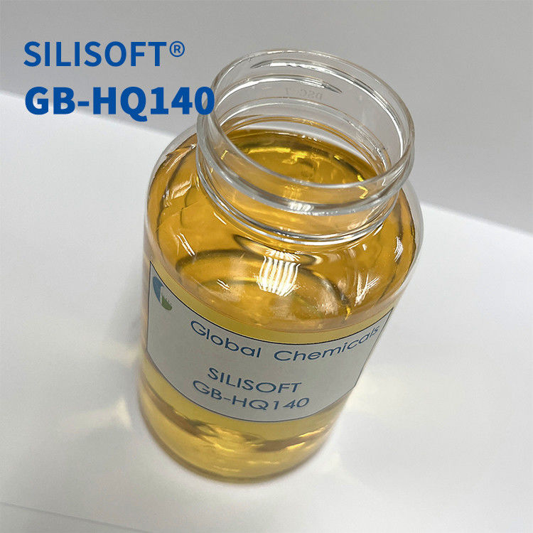 低黄化水素性シリコン軟化剤 綿織物用 SILISOFT GB-HQ140 滑らかさと内側柔らかいハンドル