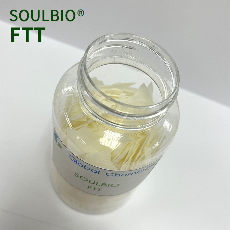 弱体カチオン軟化剤 SOULBIO FTT 柔らかい,スムーズで完全なハンドルを低黄色の織物に与えます