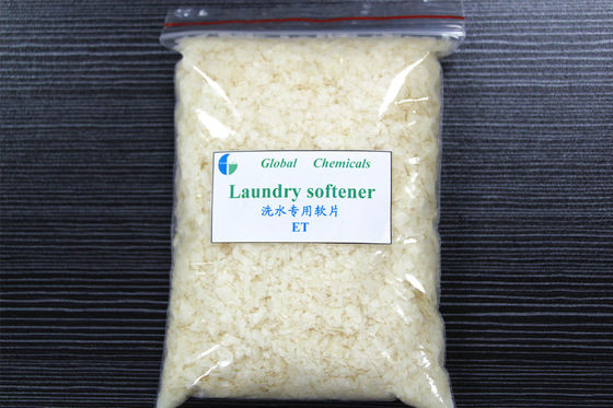 織物の補助者の洗浄の植物のための弱いカチオンの軟化剤の薄片