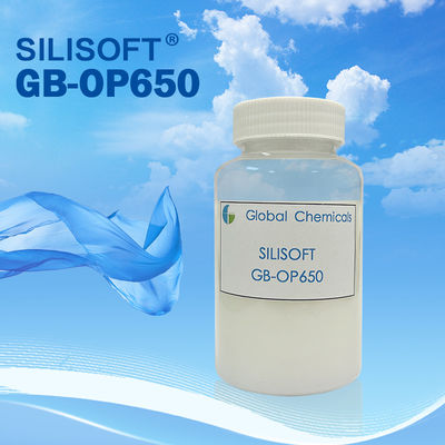 革、デニムおよびヤーンのための化学薬品の補助代理店の滑らかな光沢剤GB-OP650マクロOxosilane