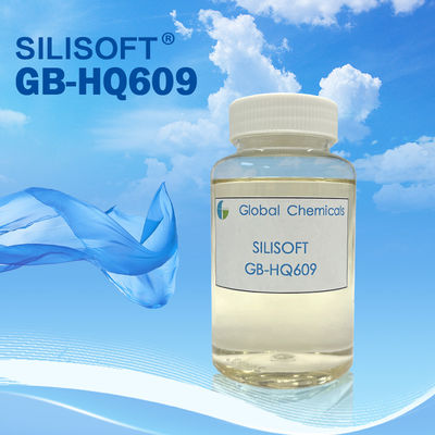 弾力性のあり、プラシ天、GB-HQ609シリコーンの軟化剤のための生地の軟化剤の代理店を滑らかにする