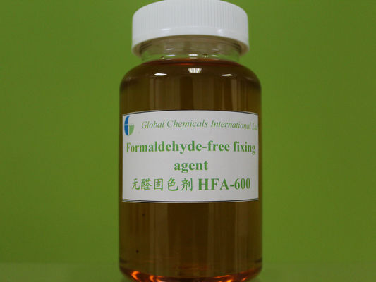アルカリ耐性 カチオン式ホルマルデヒドのない固定剤 HFA 染料用