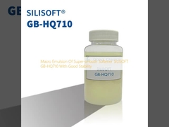 超滑らかな軟化剤のマクロエムルション SILISOFT GB-HQ710 良い安定性