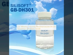 低い黄色になる/粘着性の機能柔らかい滑らかさおよび伸縮性があるハンドルをシリコーン油