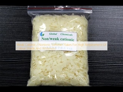 薄いカチオニック/ノンニオン軟化剤のフラーク 色の色や白さの高い要求のために